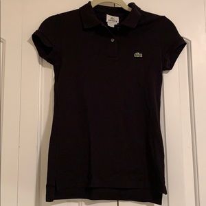 Women’s shirt sleeve polo shirt